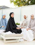 Midnight Linen Jilbab