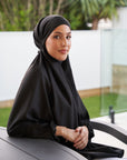 Midnight Linen Jilbab