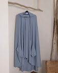 Denim Linen Jilbab
