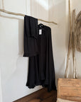 Linen Black Iman Prayer Set - ADULTS
