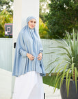 Denim Linen Jilbab