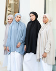 Midnight Linen Jilbab