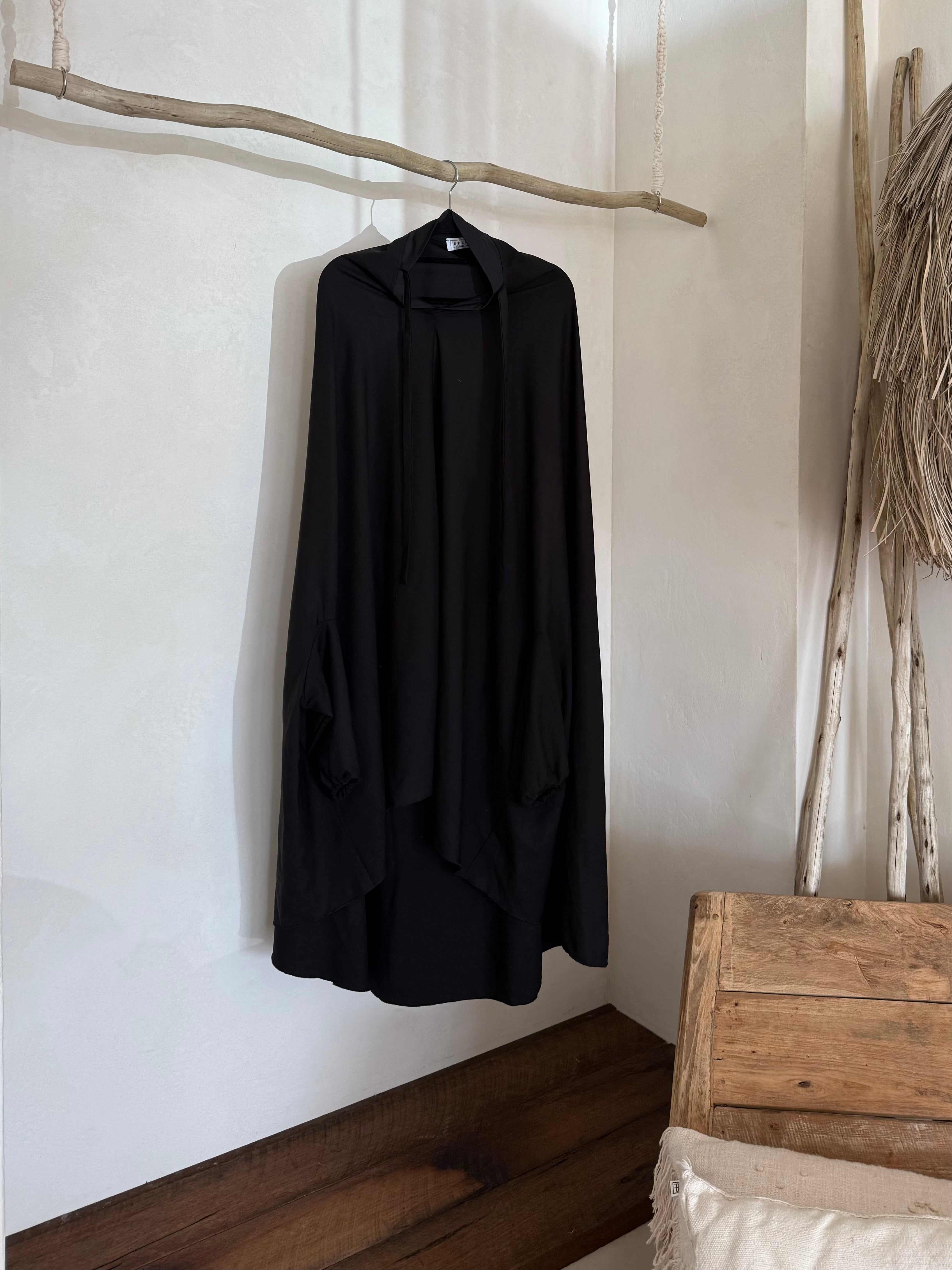 Midnight Linen Jilbab